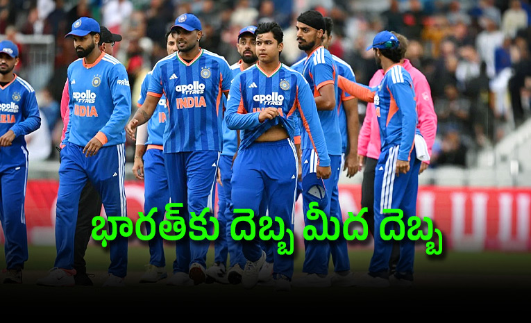 టీమిండియాకు డబుల్ షాక్