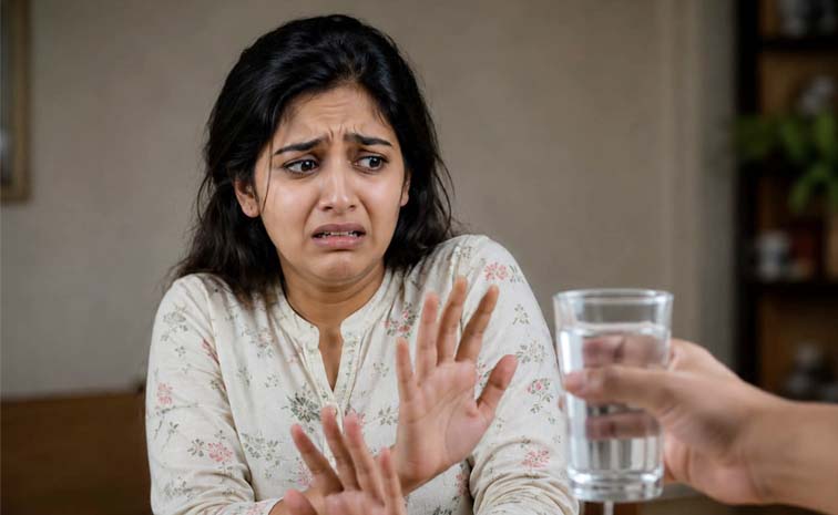 నీళ్లు తాగితే ఇరుక్కుపోతాయేమోనని.. తాగడమే మానేశా