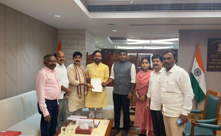 కేంద్రమంత్రి కిషన్ రెడ్డితో వైఎస్సార్ సీపీ నేతల భేటీ