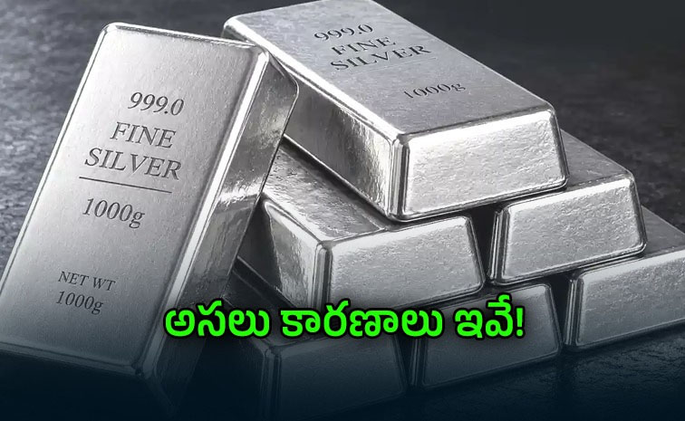 వెండి ధరల పతనం: 2026లో 23 శాతం తగ్గుదల