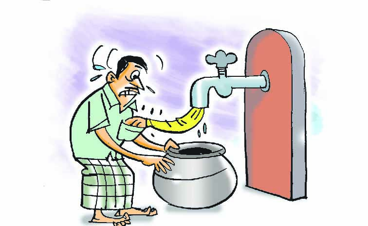 పల్లె నెత్తిన నీటి పిడుగు