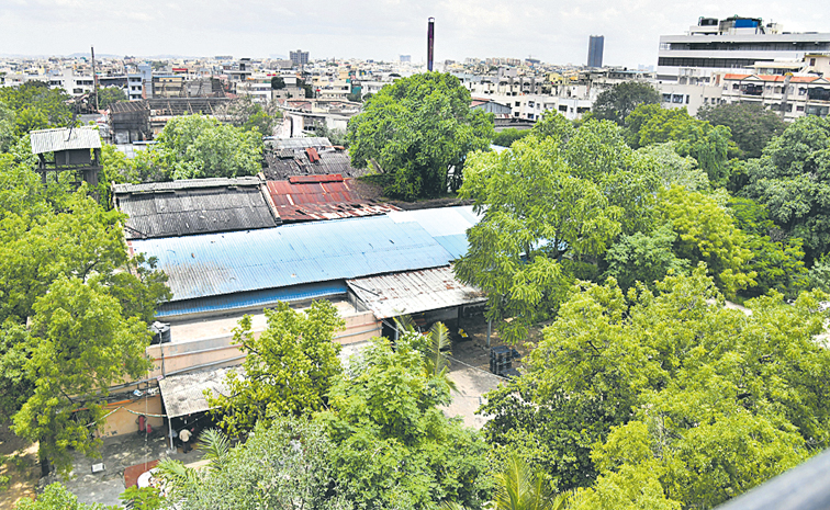 రూ. వందల కోట్ల ఆయిల్‌ఫెడ్‌ భూమికి ఎసరు!