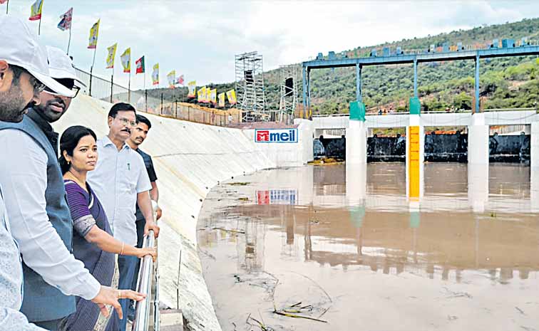 వెలిగొండ ప్రాజెక్టుకు ట్రయల్‌ రన్‌ నిర్వహణ