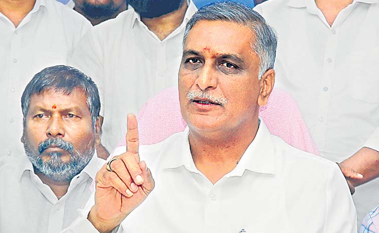 వ్యవసాయ భూమిలో ఫామ్‌ హౌస్‌ లేదు: హరీశ్‌రావు