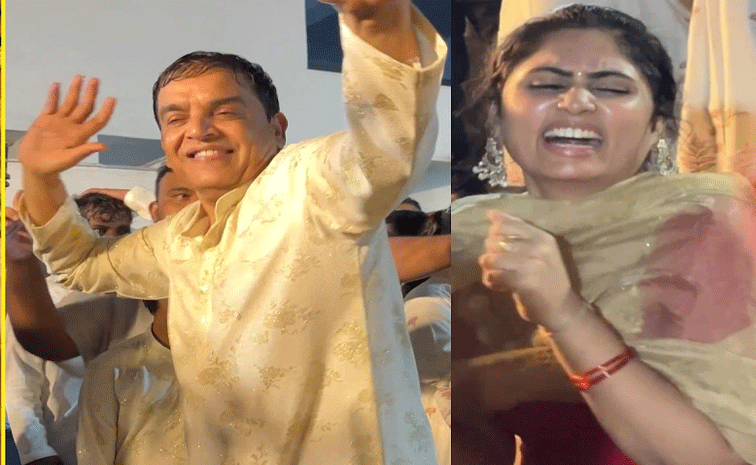 వినాయక నిమజ్జనంలో దిల్‌ రాజు సతీమణి మాస్‌ డ్యాన్స్