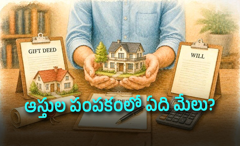 పిల్లలకు ఆస్తి బదిలీ: గిఫ్ట్ డీడ్ vs విల్లు