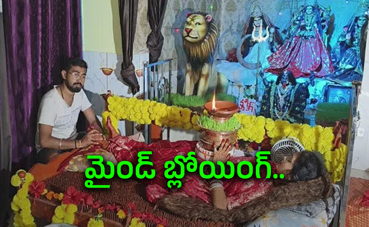 ఒళ్లు గగుర్పొడిచే భక్తి విన్యాసం..! ఏకంగా 2,516 పదునైన మేకులపై పడుకుని..