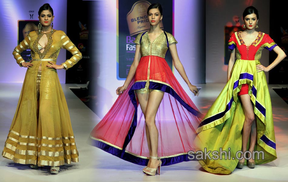 Bangalore Fashion week kicks off to a glittering start - Sakshi7