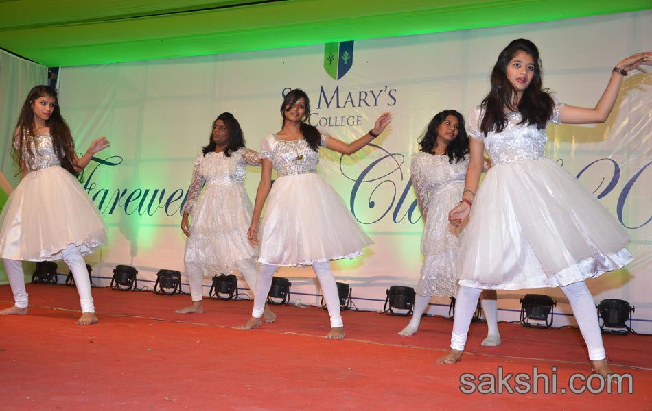 Farewell Party in Saint Marys College - Sakshi3