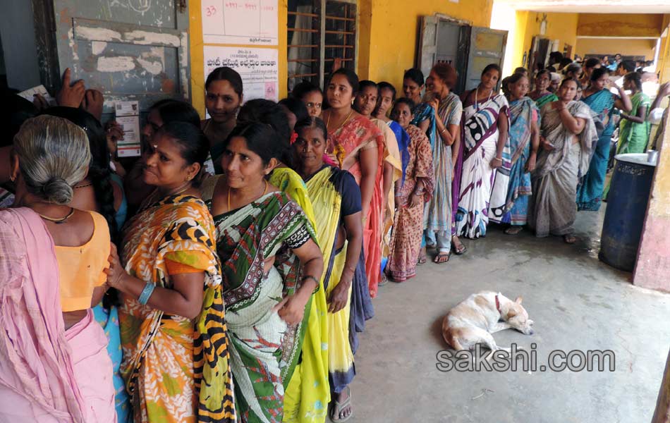 ZPTC MPTC polling at different districts in state - Sakshi3