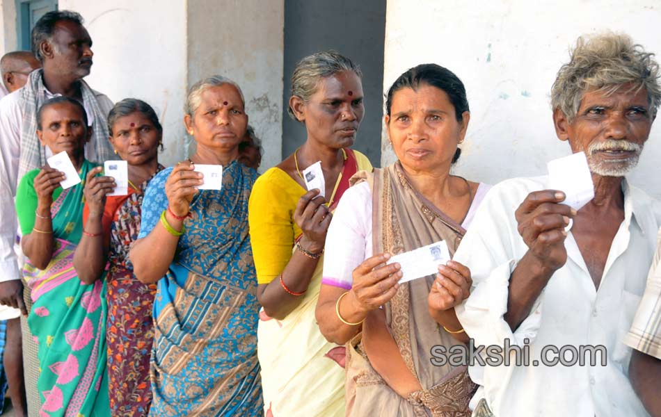 ZPTC MPTC polling at different districts in state - Sakshi21