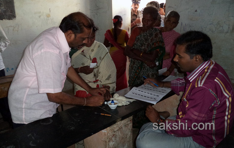 ZPTC MPTC polling at different districts in state - Sakshi23