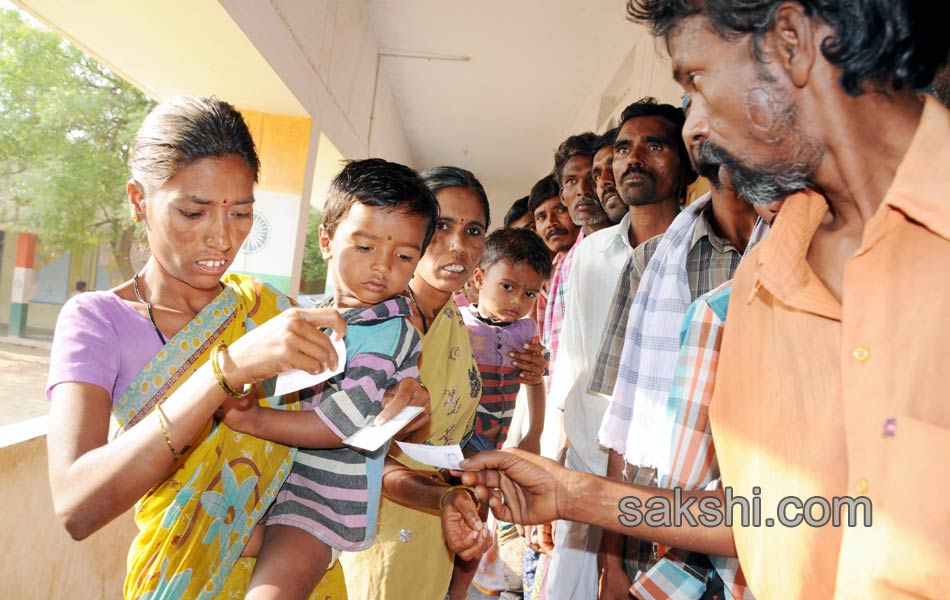 ZPTC MPTC polling at different districts in state - Sakshi47