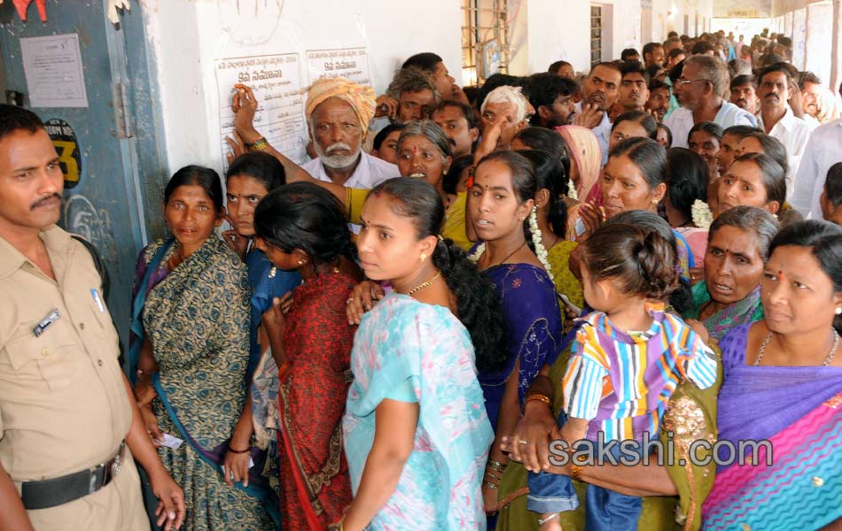 ZPTC MPTC polling at different districts in state - Sakshi51