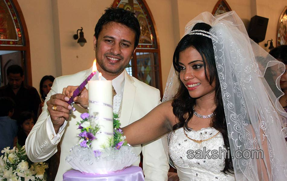 Actor Raja and Amritha wedding - Sakshi2