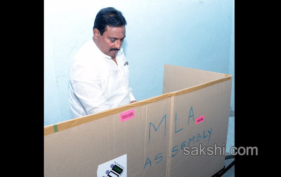 MLA MP candets uses their vote rights4