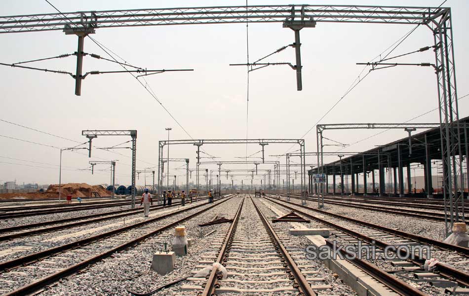 Metro Railway statiions getting ready - Sakshi13