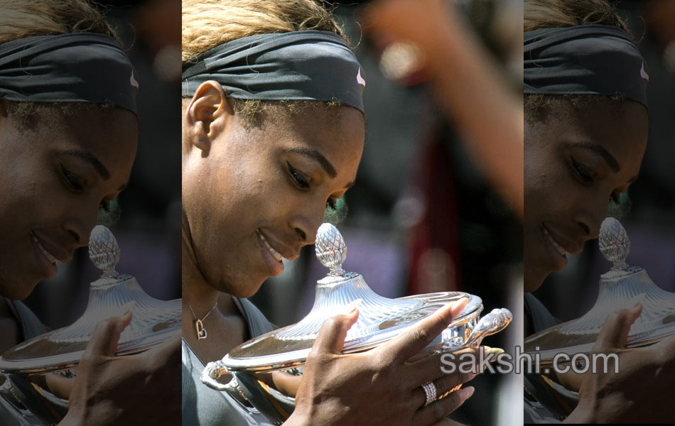 Serena wins italy tennis open14