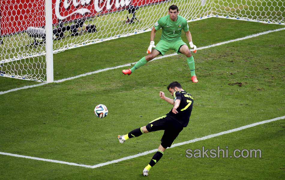spain victory over australia - Sakshi16