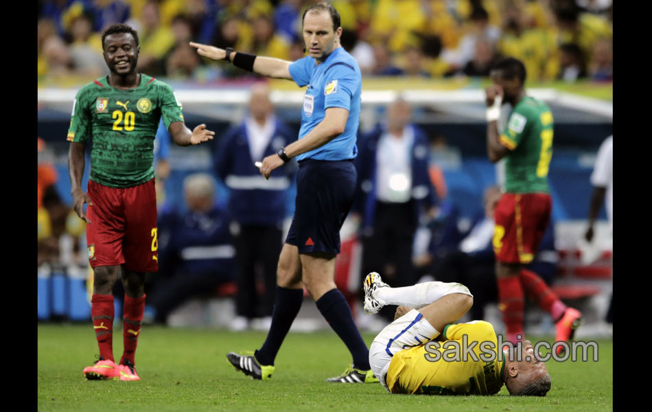 brazil victory over cameroon - Sakshi6