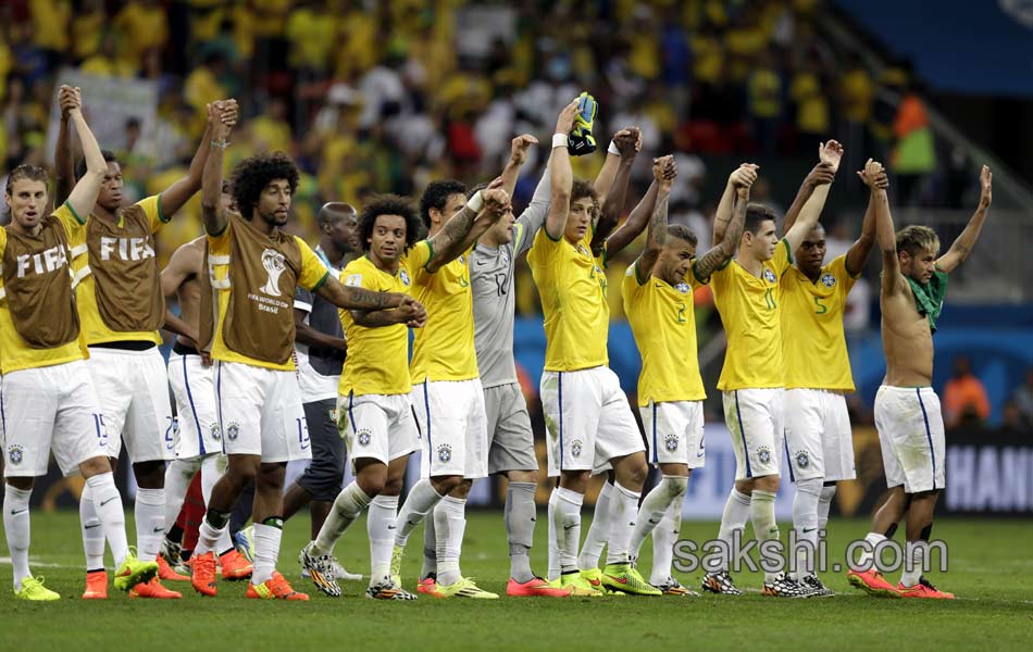 brazil victory over cameroon - Sakshi14