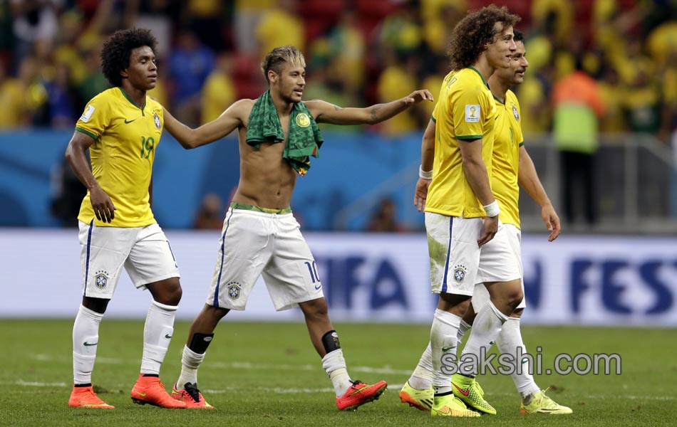 brazil victory over cameroon - Sakshi16