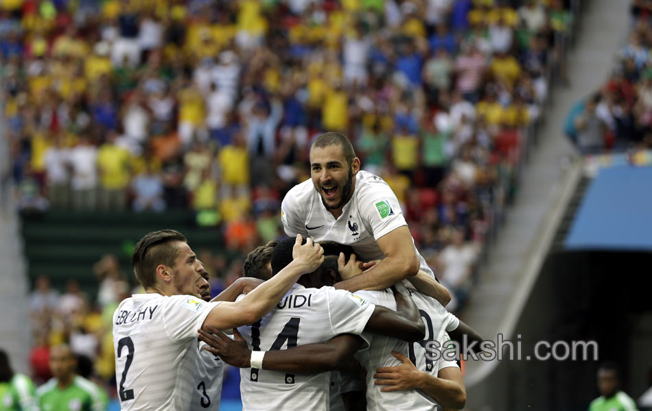france victory over nigeria - Sakshi4