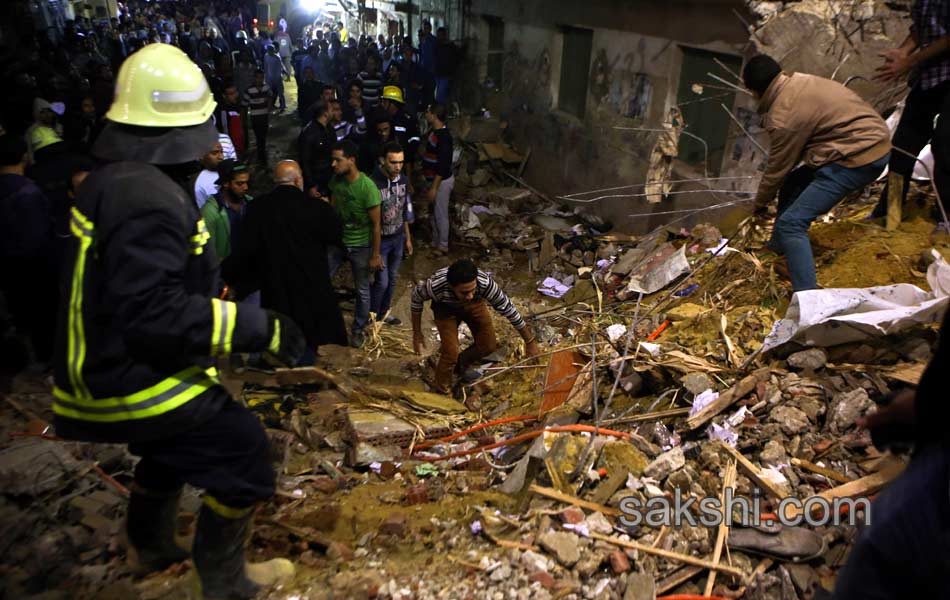 Cairo building collapse kills at least 19 as the search through rubble continues1