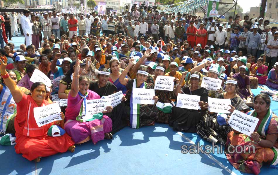 YSRCP Maha Dharna at visakapatnam - Sakshi5