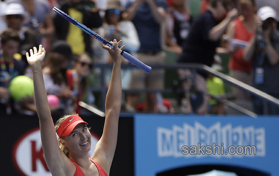 sharapova and serena williums entered in finals - Sakshi14