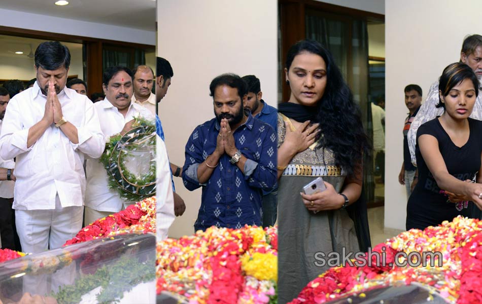 celebrities pays tribute to ramanaidu - Sakshi42