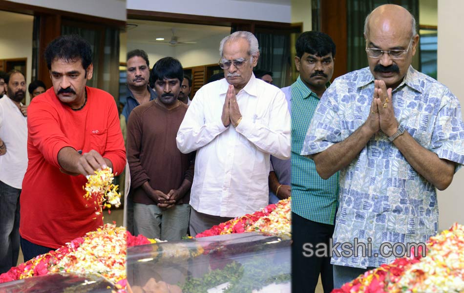 celebrities pays tribute to ramanaidu - Sakshi44