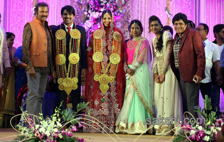 Celebs at Ali Brother Khayyum Wedding Reception - Sakshi2