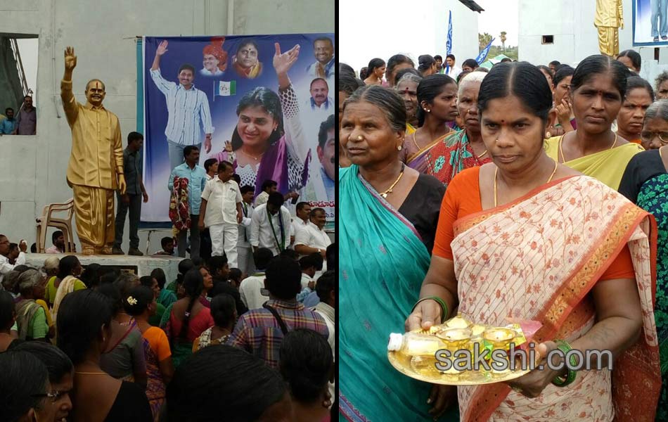 ys sharmila paramarsha yatra in Nalgonda7