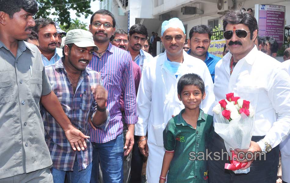 Balakrishna Birthday Celebrations at Basavatarakam cancer hospital - Sakshi10