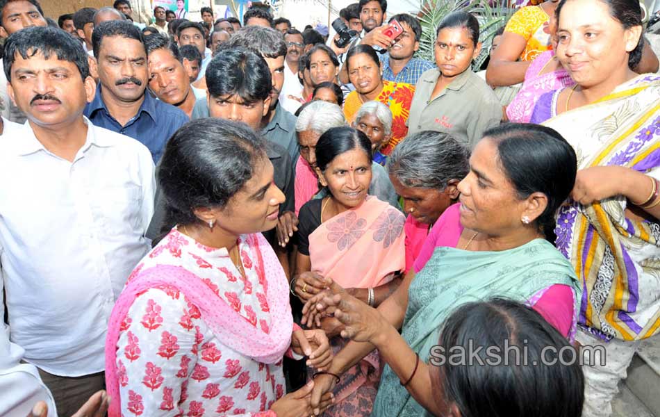 Y S Sharmila Paramarsha Yatra Day 215