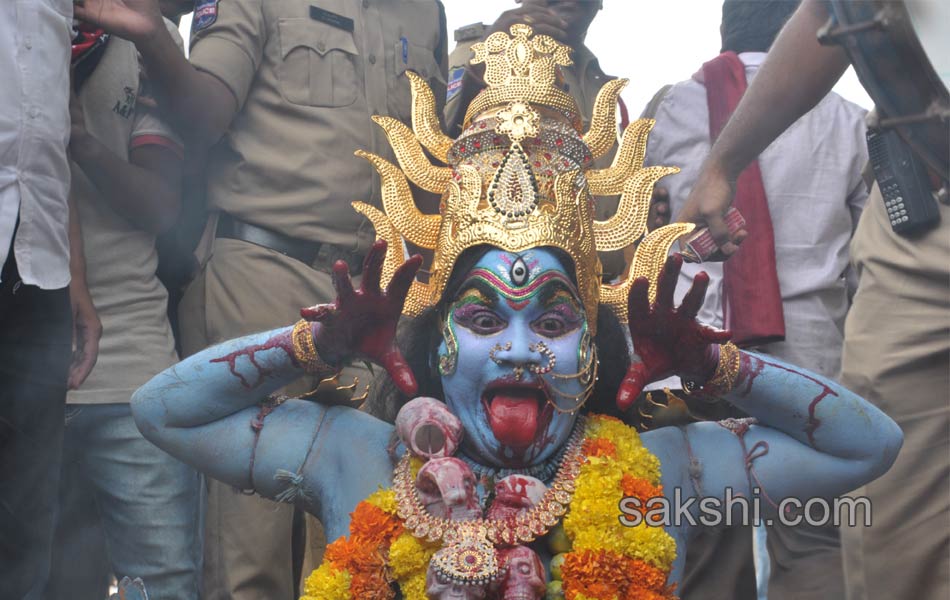 Golconda bonala festival started4