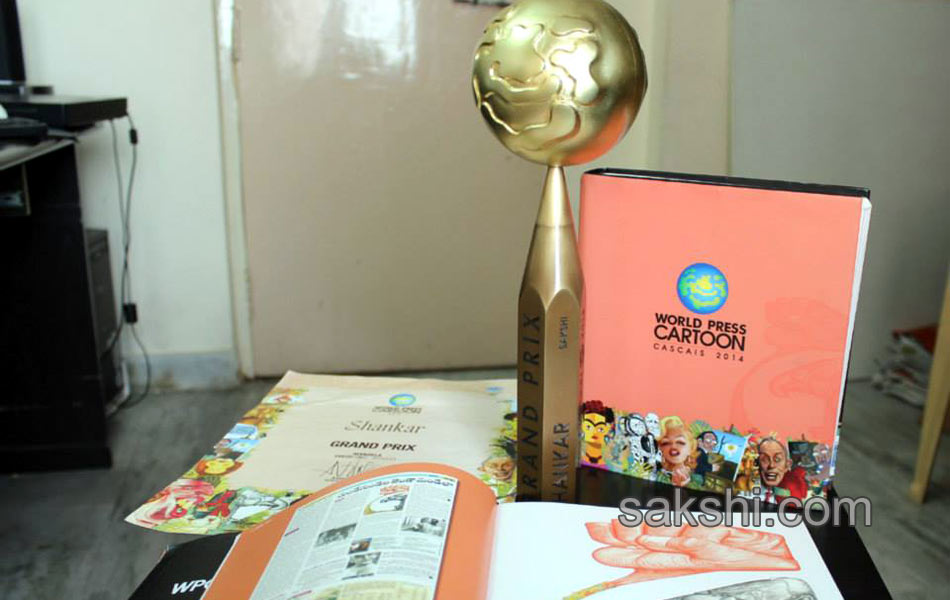 Premiers Congratulations to the Sakshi cartoonist Shankar15