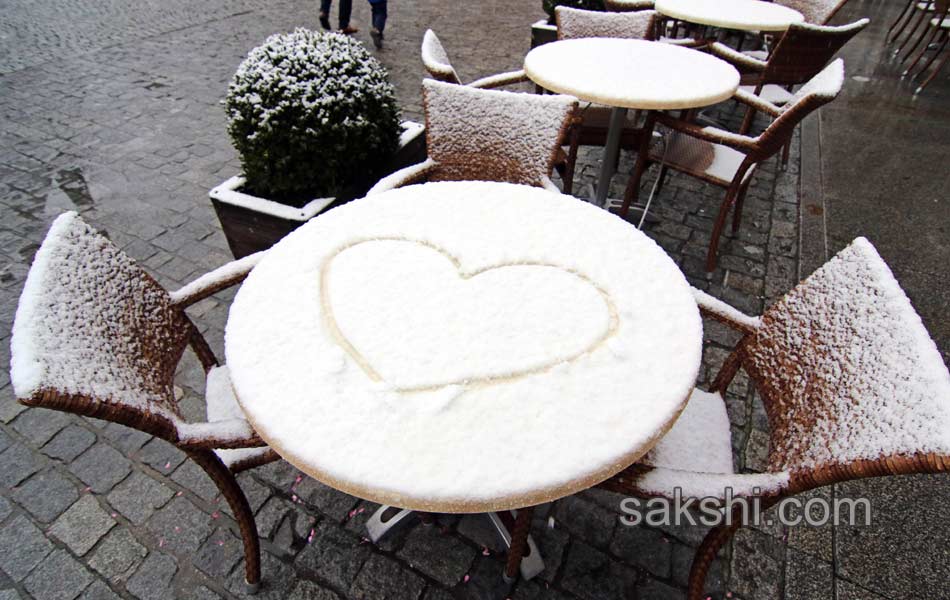 Snow fall in germany10