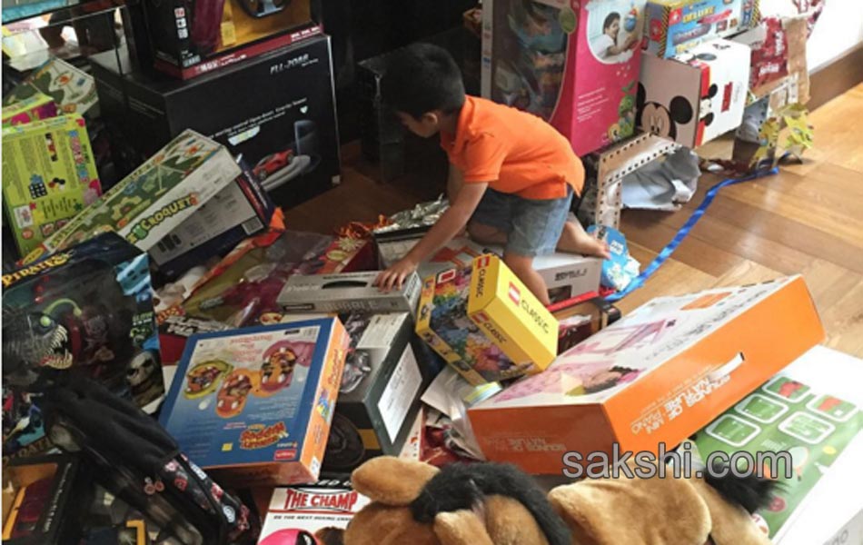 shilpa shetty son birthday celebrations10