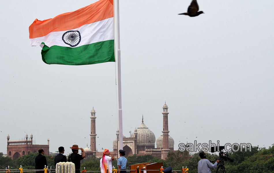 Independence Day in Red Fort - Sakshi1