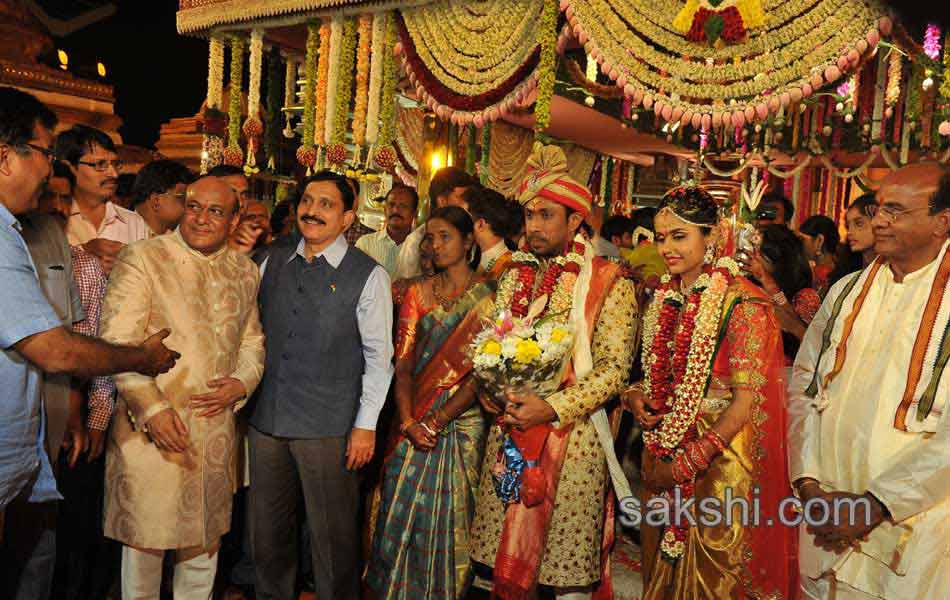 They cheered the wedding ceremony - Sakshi12