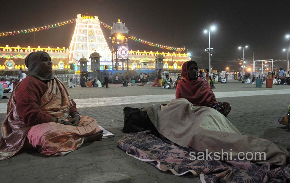heavy winter in tirumala13