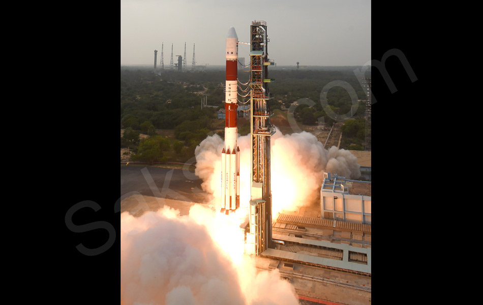 PSLV C36 lifts off from Satish Dhawan Space Center in Sriharikota1