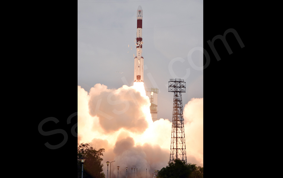 PSLV C36 lifts off from Satish Dhawan Space Center in Sriharikota6