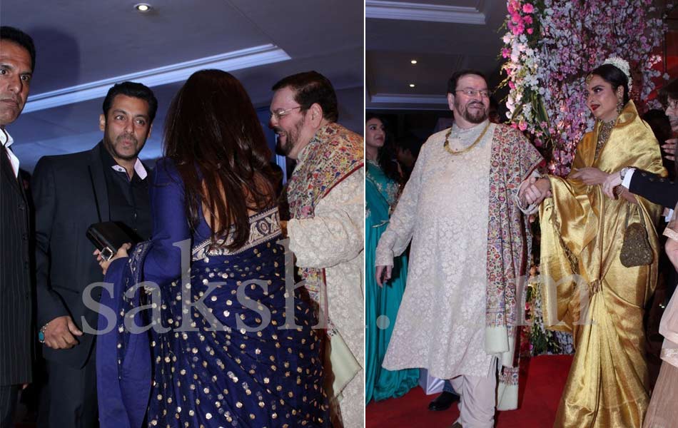 Neil Nitin Mukesh And Rukmini Sahay Reception1