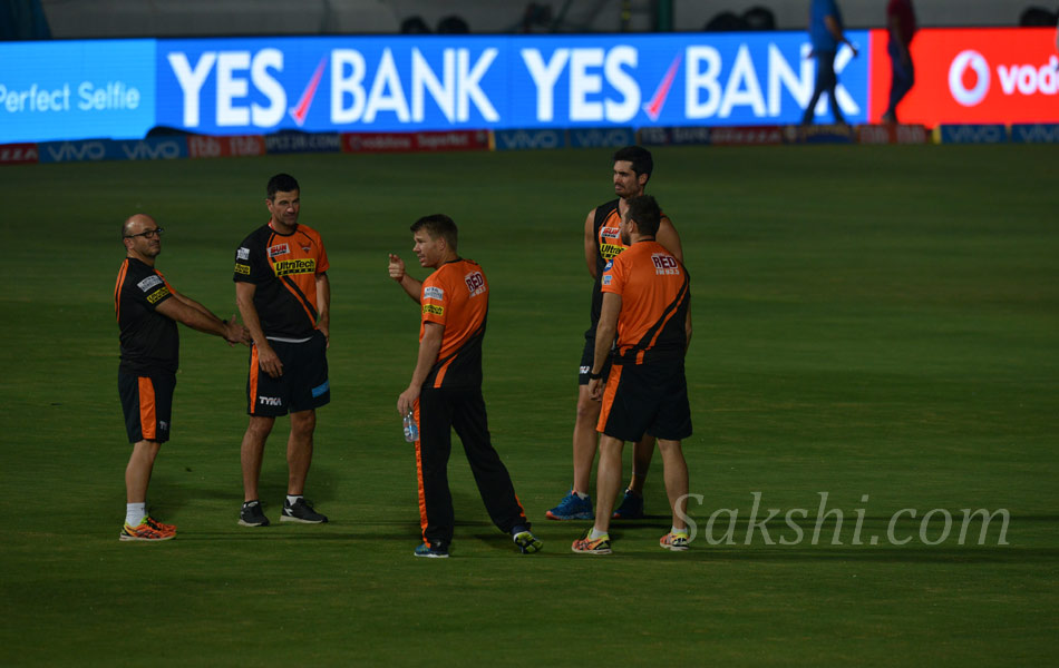 Sunrisers Hyderabad in uppal stadium - Sakshi8