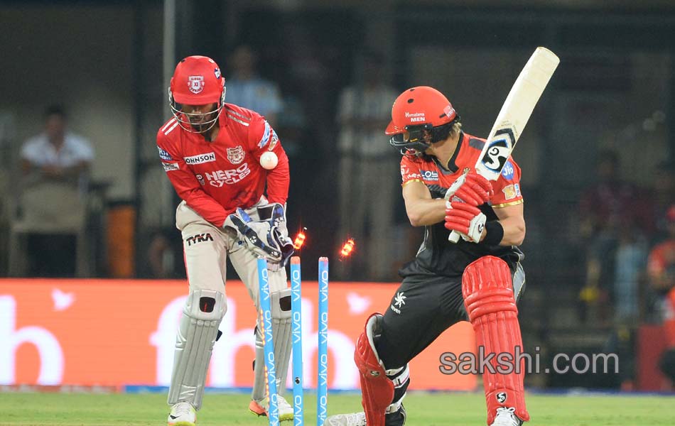 Kings XI Punjab won with Royal Challengers Bangalore12