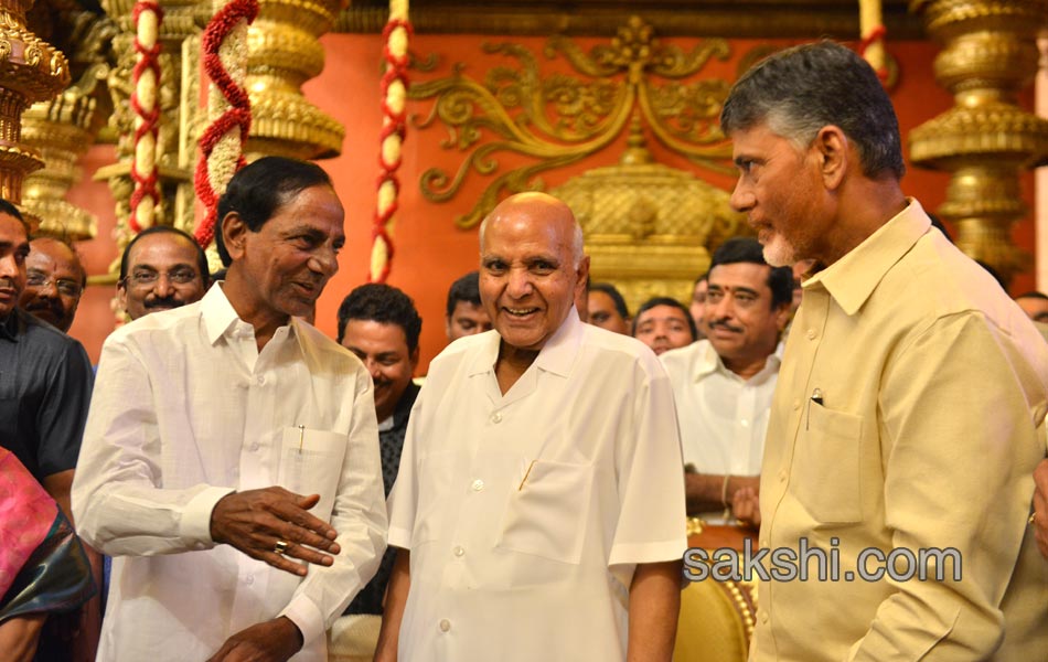 Ramoji Raos Grand Daughter Wedding7