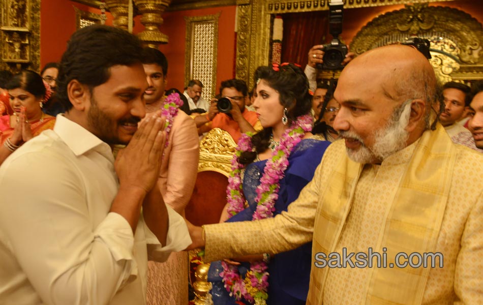 Ramoji Raos Grand Daughter Wedding8